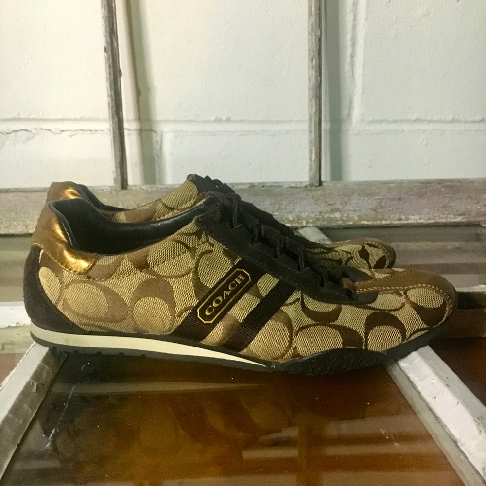 Coach “Kate” Signature logo sneakers!!!